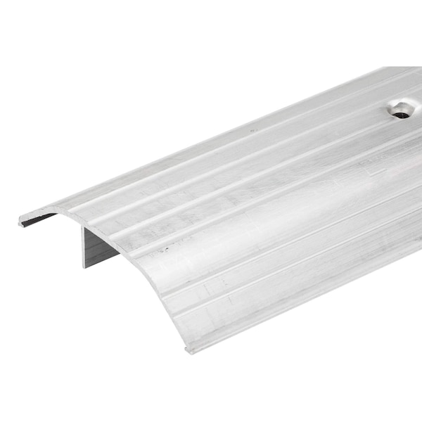3' Long Corrugated Aluminum Threshold 3 1/4" Wide x 3/4" High
